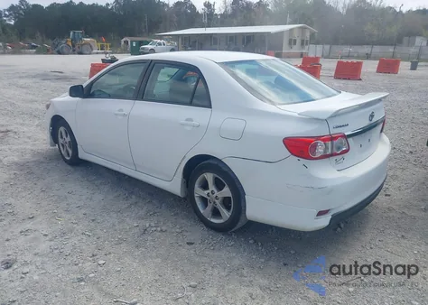 2011 Toyota Corolla S from USA, damaged, VIN 2T1BU4EEXBC733111